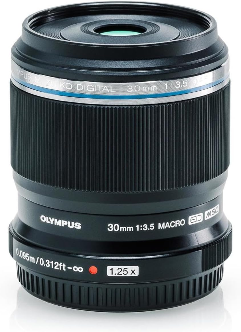 OM SYSTEM OLYMPUS M.Zuiko Digital ED 30mm F3.5 Macro For Micro Four Thirds System Camera, Compact Macro lens, 1.25x Image Maginification, Fast AF, Beautiful Bokeh - Image 2